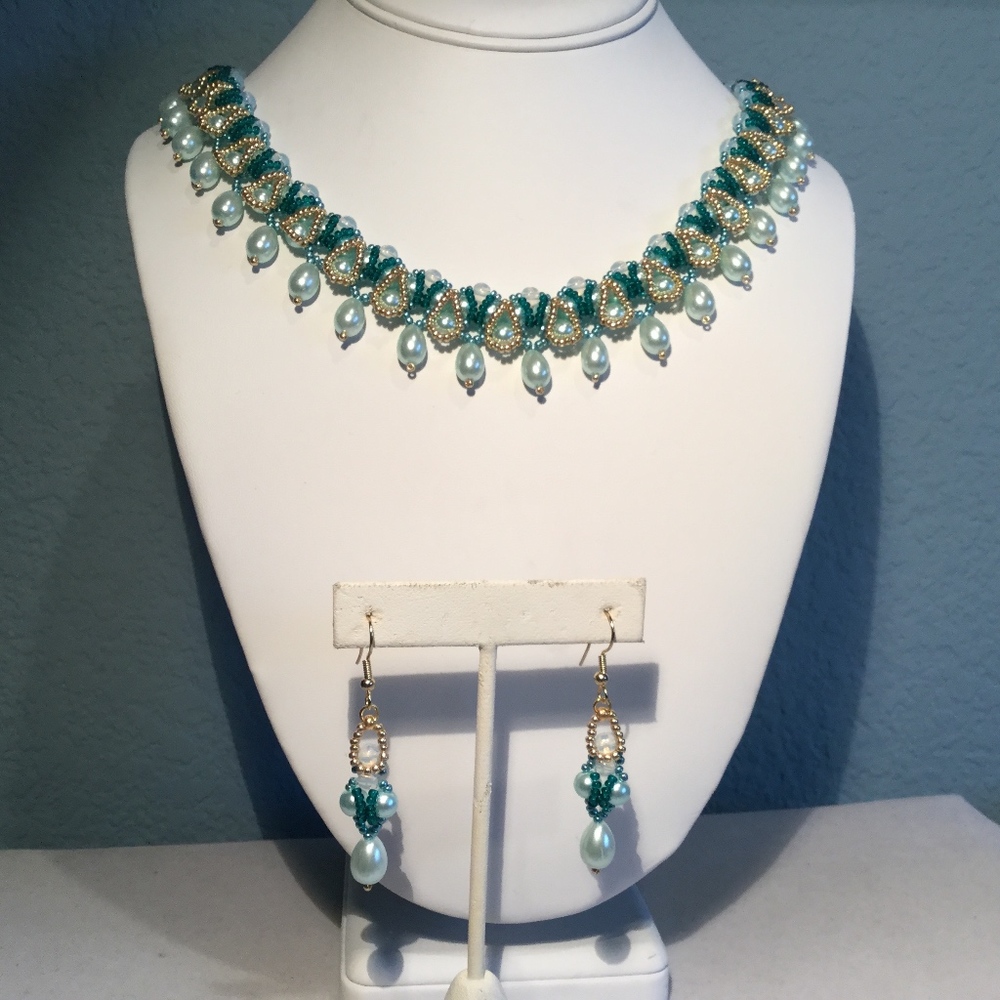 Hand Made Beaded Necklace